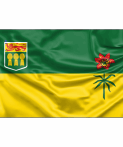 Saskatchewan Flag 3x5ft Canadian Territory Flag, Saskatchewan 3'x5' Nylon Flag, Perma-Nyl 3'x5' Nylon Saskatchewan Flag