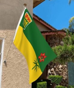 Saskatchewan 2x3ft Poly Flag, Saskatchewan Flag 2x3 ft Polyester Canadian Province