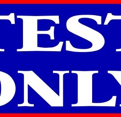 3' x 10' Smog Check Test Only Banner