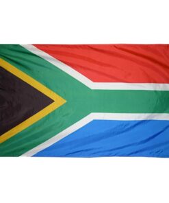 South Africa 2'x3' Nylon Flag, Perma-Nyl 2'x3' Nylon South Africa, 2 ft. X 3 ft. Nyl-Glo South Africa Flag,