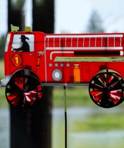 24" Fire Truck Spinner