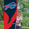 8.5' x 2.5' Bills Tall Team Flag Kit