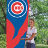 Chicago Cubs Tall Team Flag