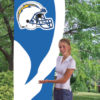 Los Angeles Chargers Tall Team Flag Kit