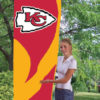 Kansas City Chiefs Tall Team Flag Kit with Pole