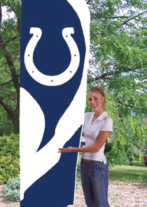 Colts Tall Team Flag Kit