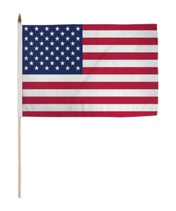 United States 12"x18" Stick Flag