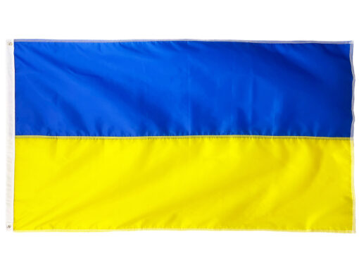 Ukraine Flag in 3x5 Ft Nylon