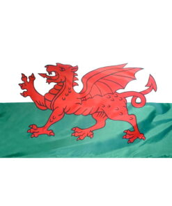 The Flag of Wales 3ft x 5ft Polyester Flag, Wales 3ft x 5ft Poly Flag