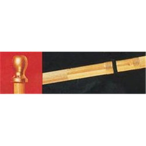 Wooden 6' x 3/4" 2-Piece Flagpoles