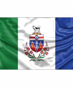 Yukon Flag 3x5ft Canadian Territory Flag, Yukon 3'x5' Nylon Flag, Perma-Nyl 3'x5' Nylon Yukon Flag