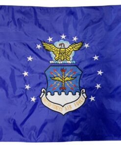 Air Force Double Sided 3x5 Flag Embroidered Nylon, Double Sided Nylon 3'x5' USAF- Air Force Flag, 3 x 5 Outdoor Nylon Air Force Flag