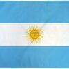 Argentina 2ft x 3ft Nylon Flag with Seal, Argentina Government 2ft x 3ft Nylon Flags