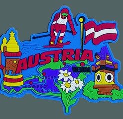 austria-country-magnet