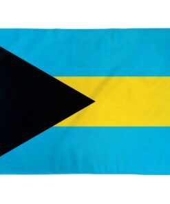Bahamas 2'x3' Nylon Flag, 2 ft. X 3 ft. Nyl-Glo Bahamas Flag, Perma-Nyl 2'x3' Nylon Bahamas