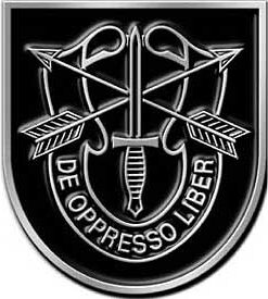United States Armed Forces Special Forces De Oppresso Liber Emblem Belt Buckle