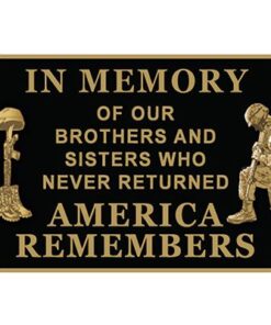 In Memory Of Our Brothers and Sisters That Never Returned/American Remembers Belt Buckle