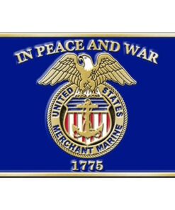 Merchant Marines Belt Buckle