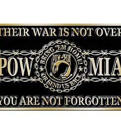 Vietnam POW MIA You Are Not Forgotten Belt Buckle