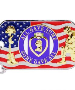 All Gave Some Some Still Give Purple Heart Belt Buckles