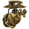 Eagle Globe And Anchor Semper Fi Belt Buckle