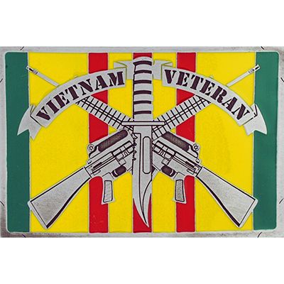 thumbnail image 2 of Vietnam Service Ribbon Vinyl Window Decal - "1959-1975 ENOUGH SAID" - Oracal 2 of 6