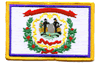 2"x3.5" West Virginia Rectangle Patch