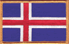 2"x3.5" Iceland Rectangle Patch