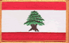 2"x3.5" Lebanon Rectangle Patch
