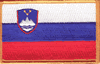 2"x3.5" Slovenia Rectangle Patch