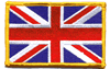 2"x3.5" United Kingdom Rectangle Patch