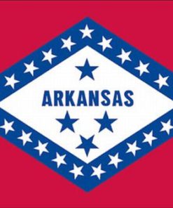 Arkansas 4'x6' Ply-2 Flag