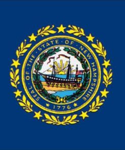 New Hampshire 5'x8' Poly-II Flag