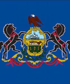 Pennsylvania 4'x6' Ply-2 Flag