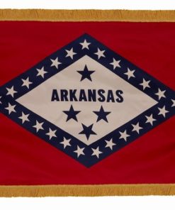 3'x5' Applique Nylon Indoor Arkansas Flag