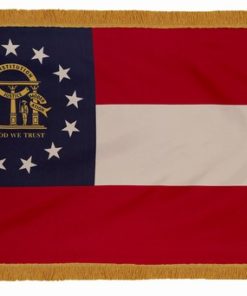 3'x5' Applique Nylon Indoor Georgia Flag