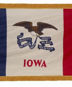 4'x6' Applique Nylon Indoor Iowa Flag