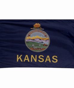 Kansas 3'x5' Nylon Flag