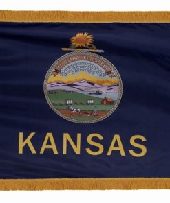 3'x5' Applique Nylon Indoor Kansas Flag