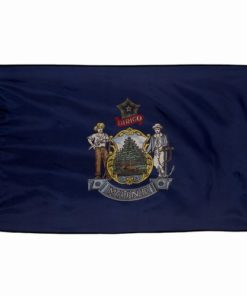 Maine 2'x3' Nylon Flag