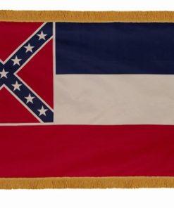 3'x5' Applique Nylon Indoor Mississippi Flag