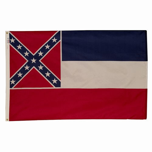 lg1_000525 Mississippi 4'x6' Nylon Flag - Image 1