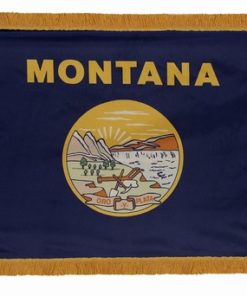4'x6' Applique Nylon Indoor Montana Flag