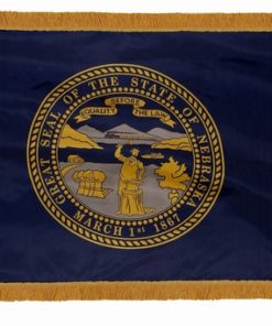 3'x5' Applique Nylon Indoor Nebraska Flag