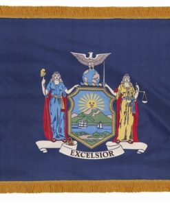 4'x6' Applique Nylon Indoor New York Flag