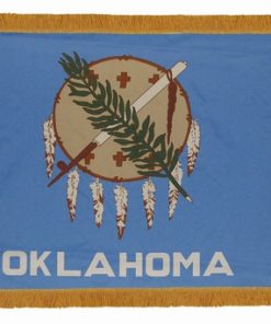 4'x6' Applique Nylon Indoor Oklahoma Flag