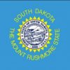 South Dakota 8'x12' Applique Nylon Flag