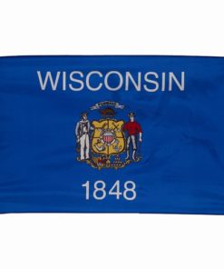Wisconsin 6'x10' Nylon Flag