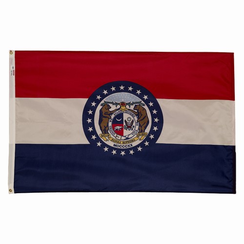 lg1_000781 Missouri 3'x5' Printed Flag - Image 1