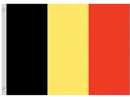 Belgium 2'x3' Nylon Flag